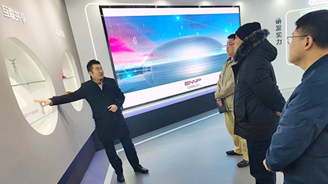   北京市电信工程局领导到亿恩新动力参观考察 